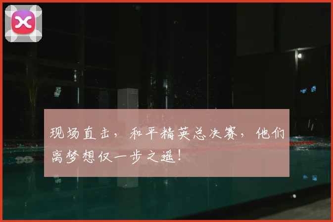 现场直击，和平精英总决赛，他们离梦想仅一步之遥！